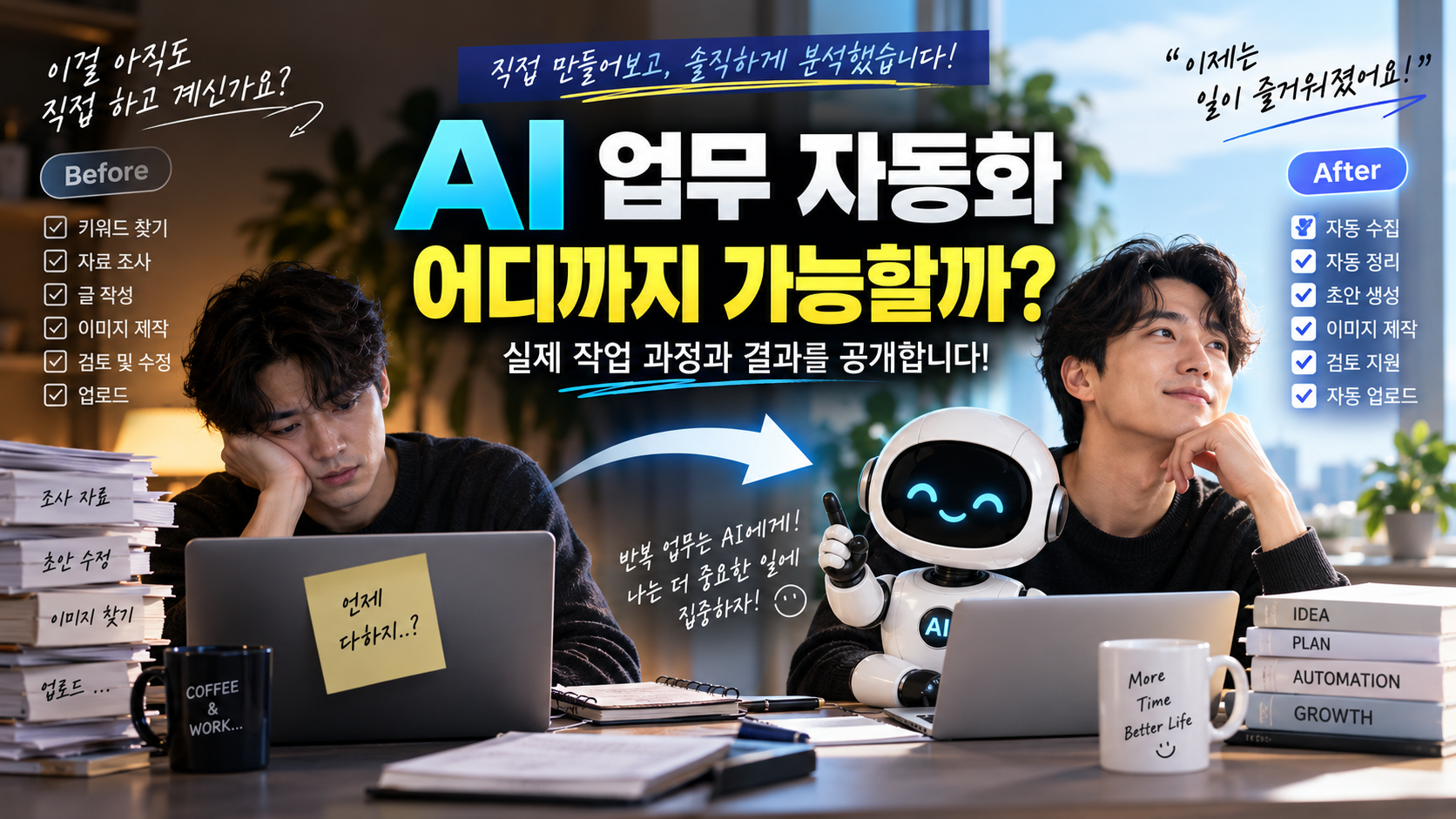 업무 자동화 어디까지