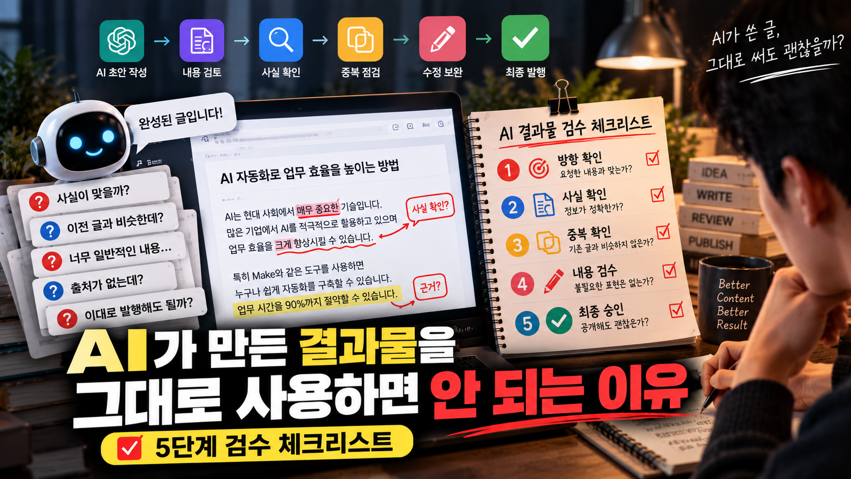 ai 그대로 사용하면 안되는 이유